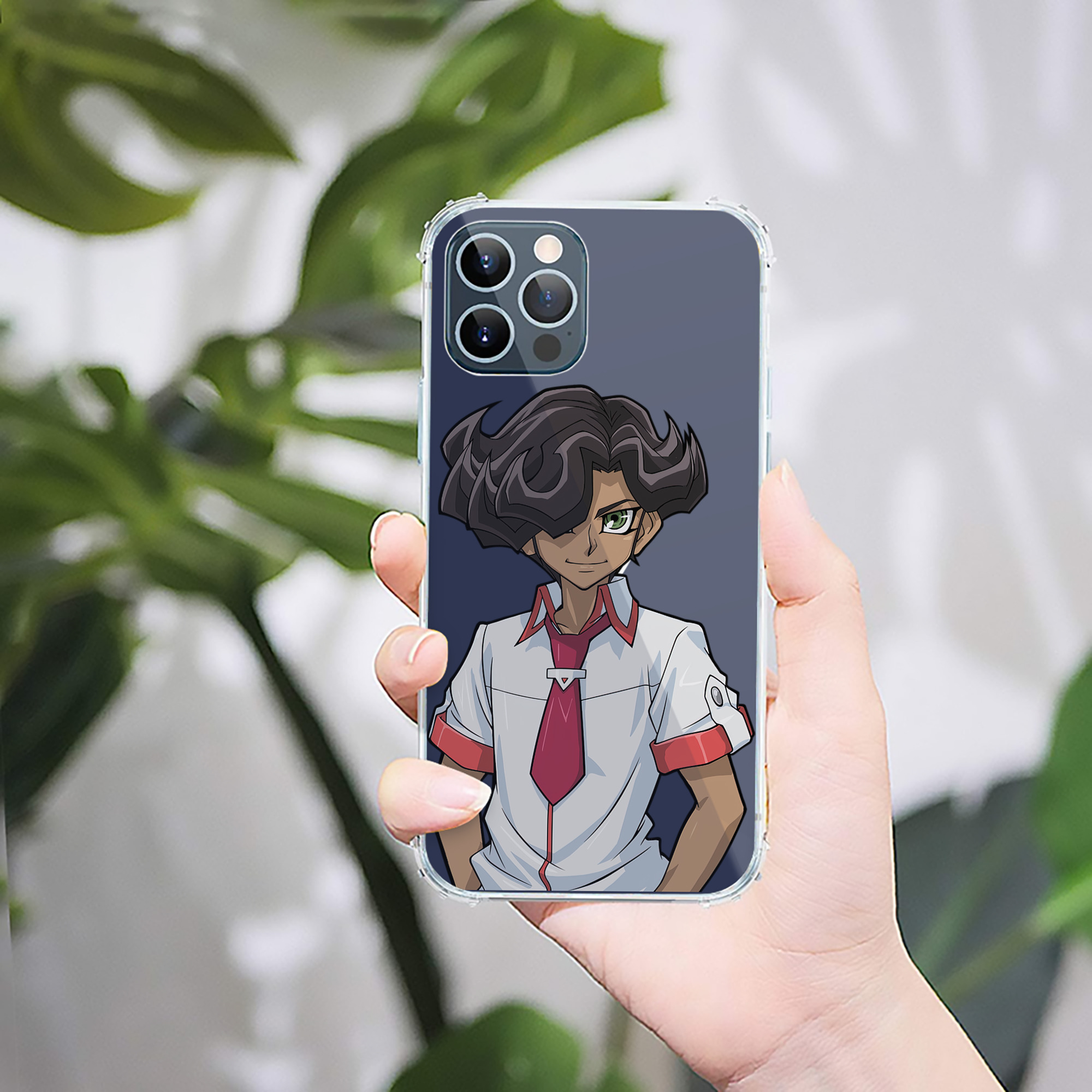 （画像用） 遊☆戯☆王 Yu-Gi-Oh! 【iPhone 12シリーズ対応】透明スマホケース（クリアソフトケース）